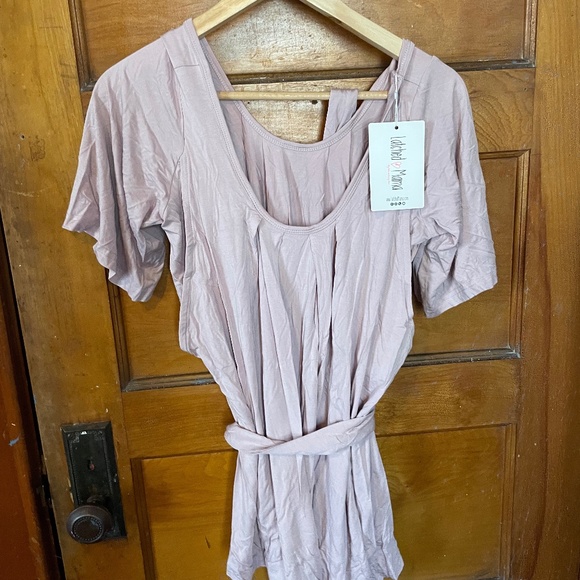Latched Mama Lindi Blouse, Light Pink, Petite 00-6, NWT - Picture 2 of 4